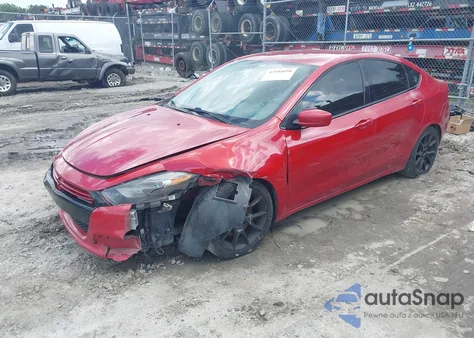 2013 Dodge Dart Rallye из США, поврежденный, VIN 1C3CDFBH1DD640857